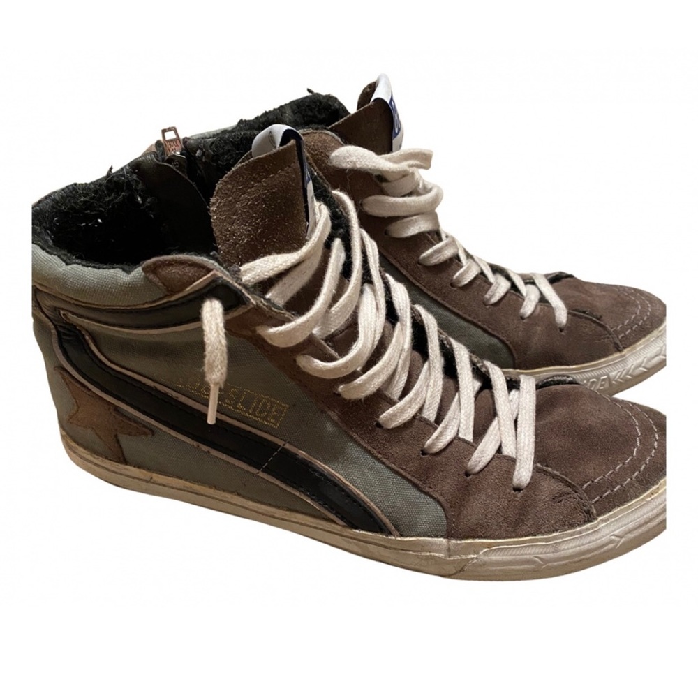 Golden goose slide trainers size 38